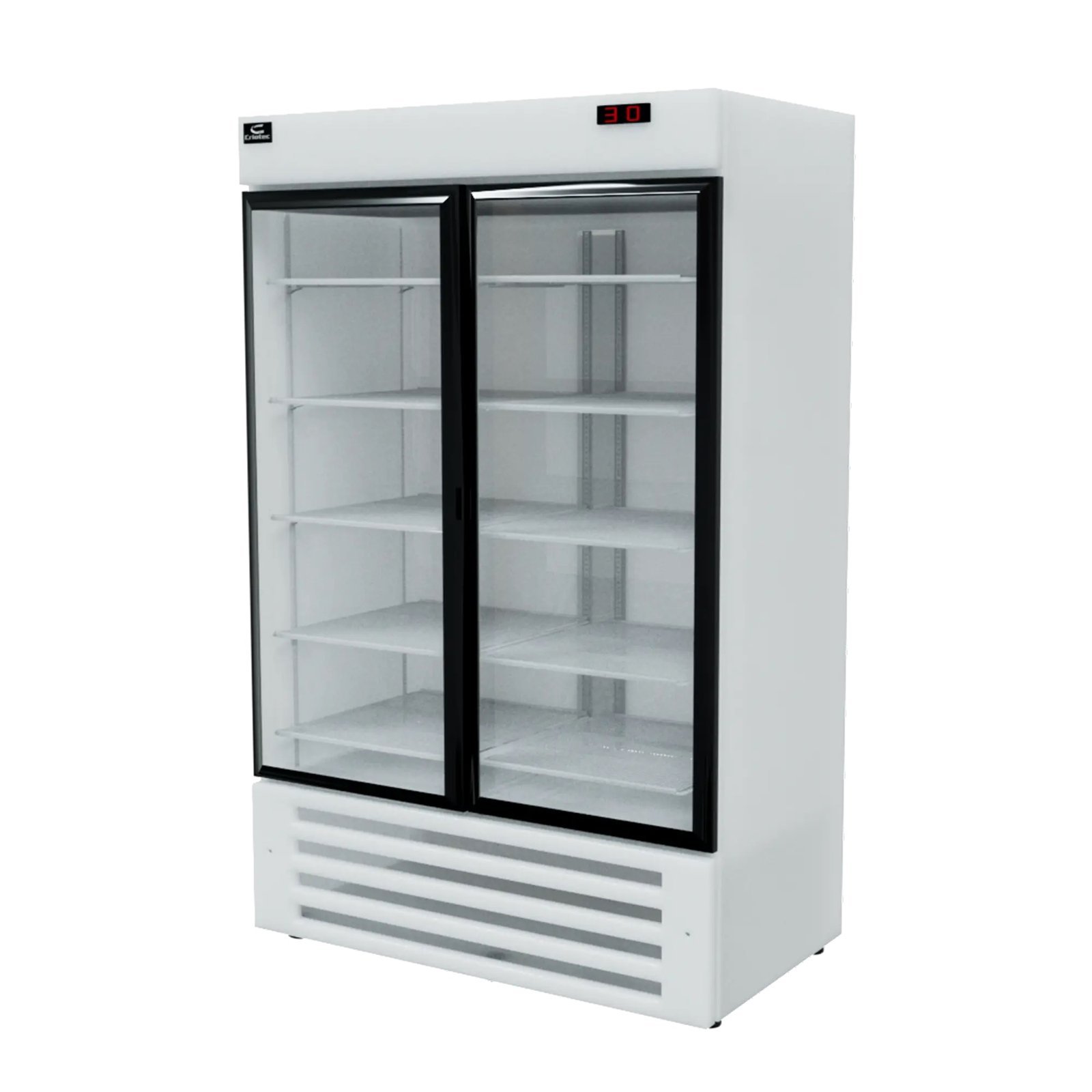 CRIOTEC / CONGELADOR VERTICAL FSL -42 / 42 PIES CÚBICOS / PUERTAS DE VIDRIO