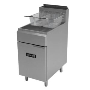 ASBER / FREIDORA INDUSTRIAL AEF 75 S LPG / 4 QUEMADORES / TINA DE 35 LITROS / GAS LP