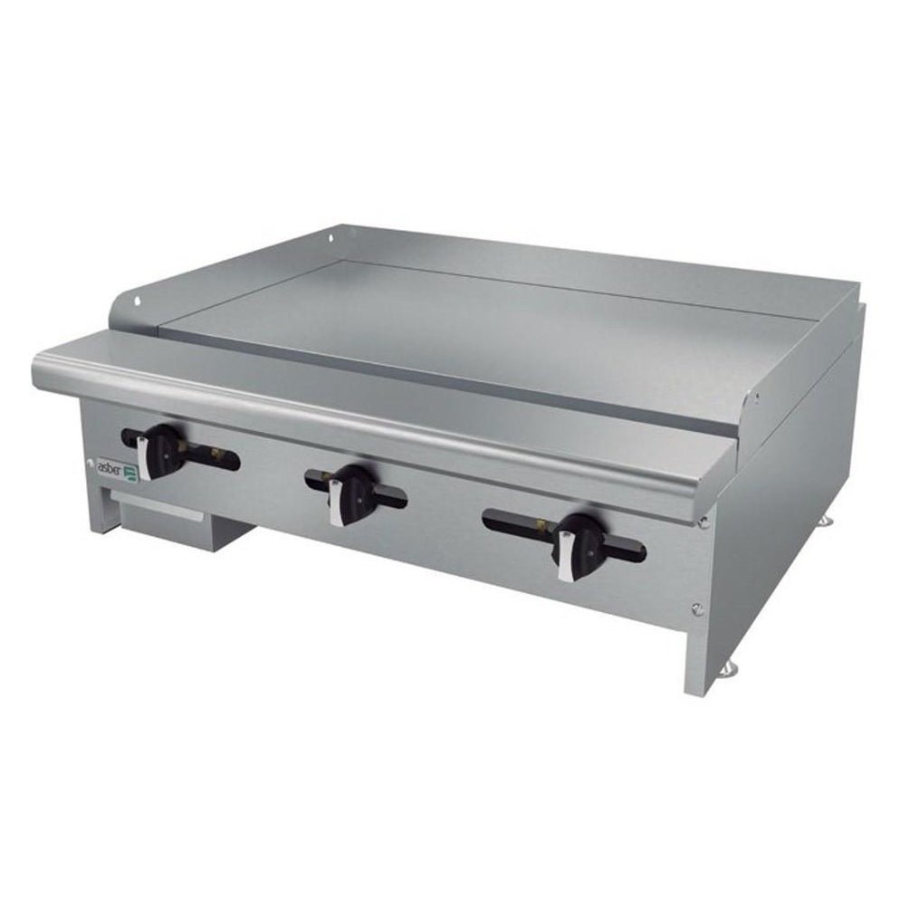 ASBER / PLANCHA INDUSTRIAL AEM 36 NG / 3 QUEMADORES/ GAS NATURAL